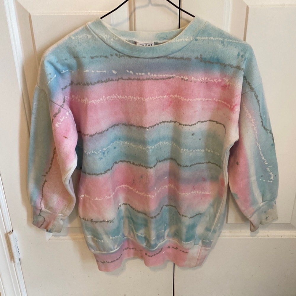 Tie-Dye Pastel Sweatshirt